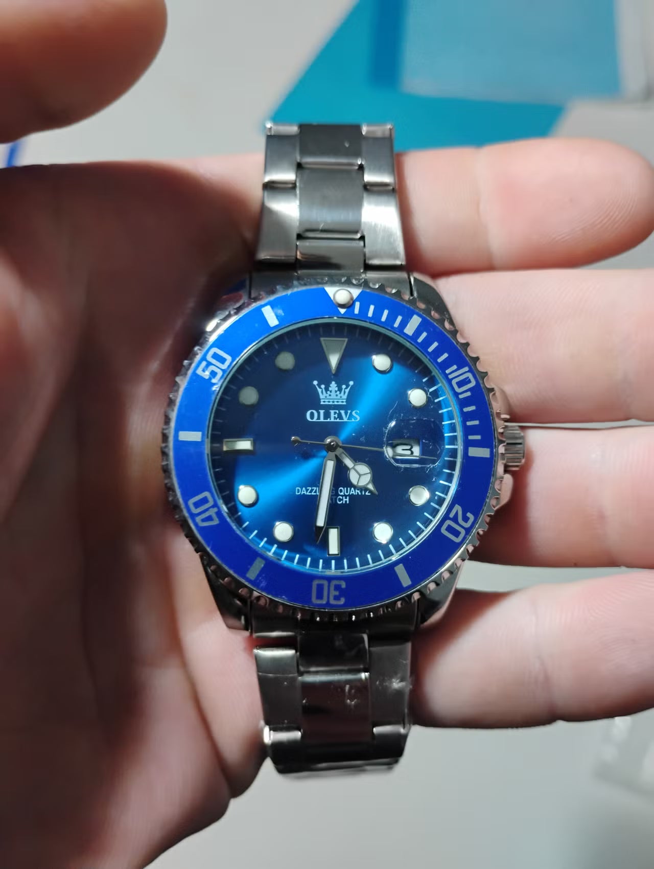 OLEVS 5885 Luxury Business Quartz Watch