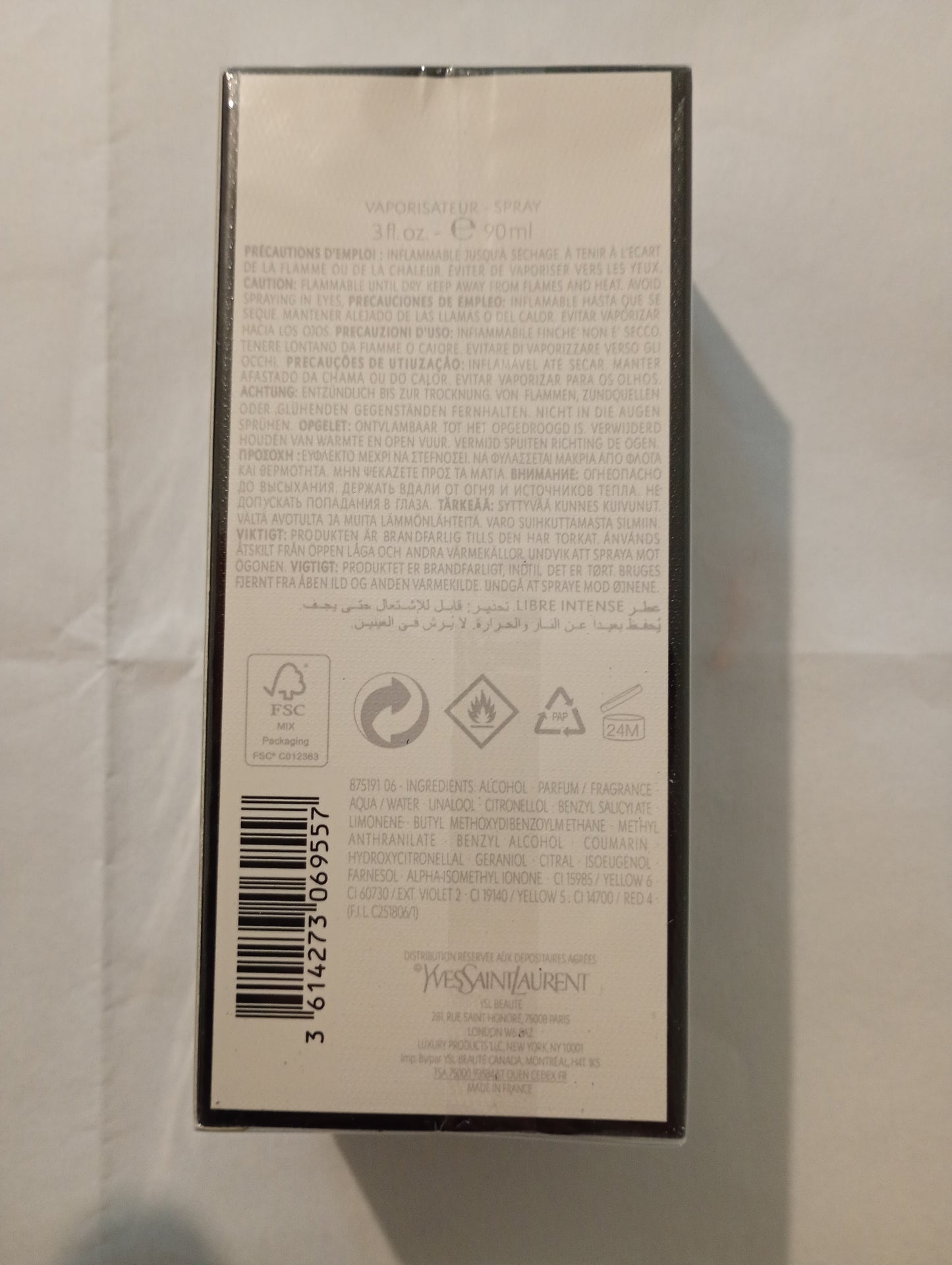 Yves Saint Laurent Intense 90ml EdP