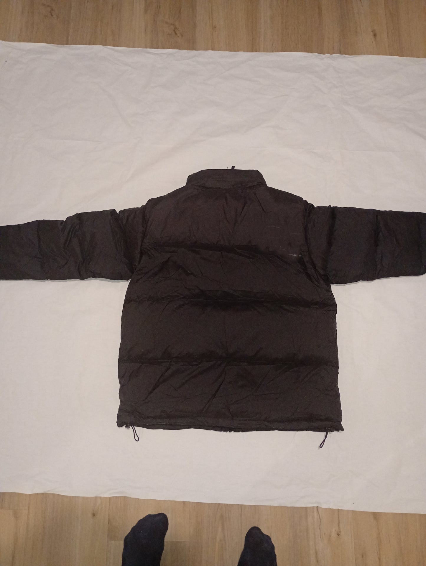 Black Puffer Winter Jacket / Talvitakki 1996 700 XL Retro.