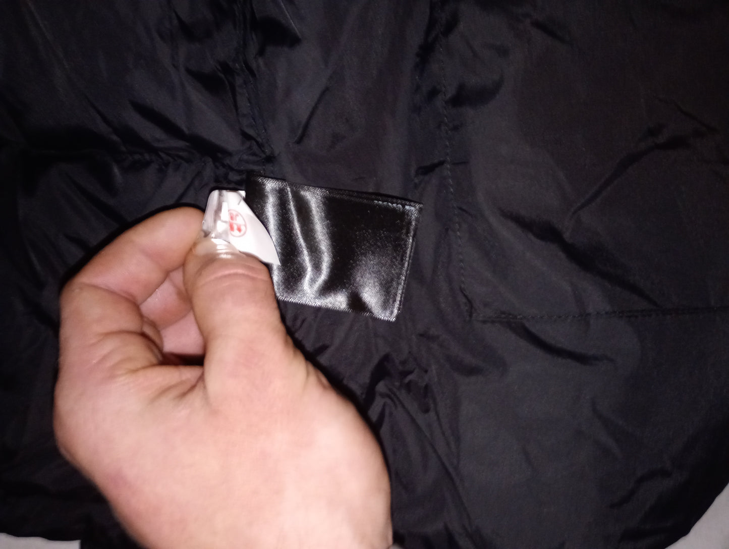 Long Female XL Puffer Winter Jacket / Talvitakki Red-Brown Color